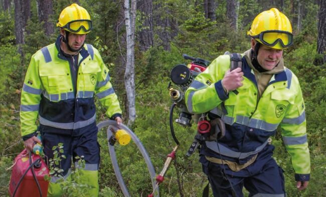 Foto: Utklipp fra Håndbok om etablering av skogbranntropper