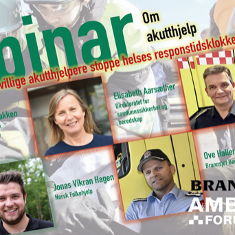 Brannmannen og ambulanseforum inviterer til webinar